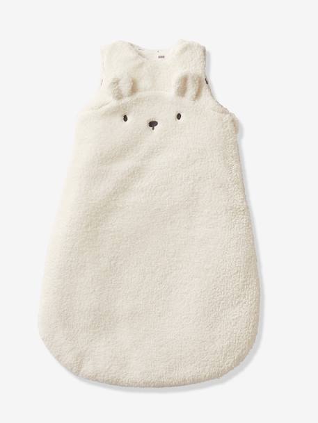 Bear Baby Sleep Bag with Removable Sleeves, GREEN FOREST Beige+ecru+sage green 