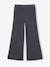 Wide Trousers in Very Soft Knit for Girls anthracite 