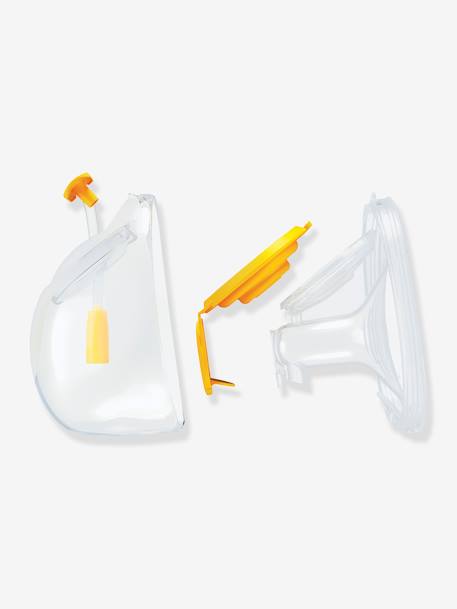 Freestyle Hands-Free Double Electric Wearable Breast Pump, 21mm / 24mm, MEDELA transparent 