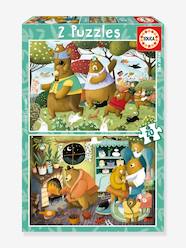 Toys-Educational Games-Forest Tales 2x20 Puzzles - EDUCA BORRAS