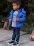 Hooded Jacket with Detachable Sleeves, Polar Fleece Lining, for Boys electric blue 