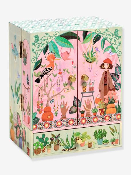 Flowery Musical Box - DJECO printed pink 