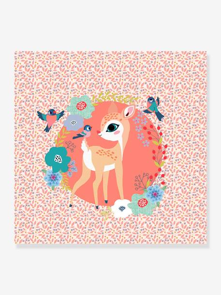 Fawn Musical Box - DJECO printed pink 