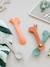 Set of 2 Silicone Spoons, Lalee by DONE BY DEER green+orange 