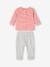 Christmas Velour Pyjamas for Babies marl grey 