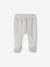 Christmas Velour Pyjamas for Babies marl grey 