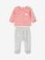 Christmas Velour Pyjamas for Babies marl grey 