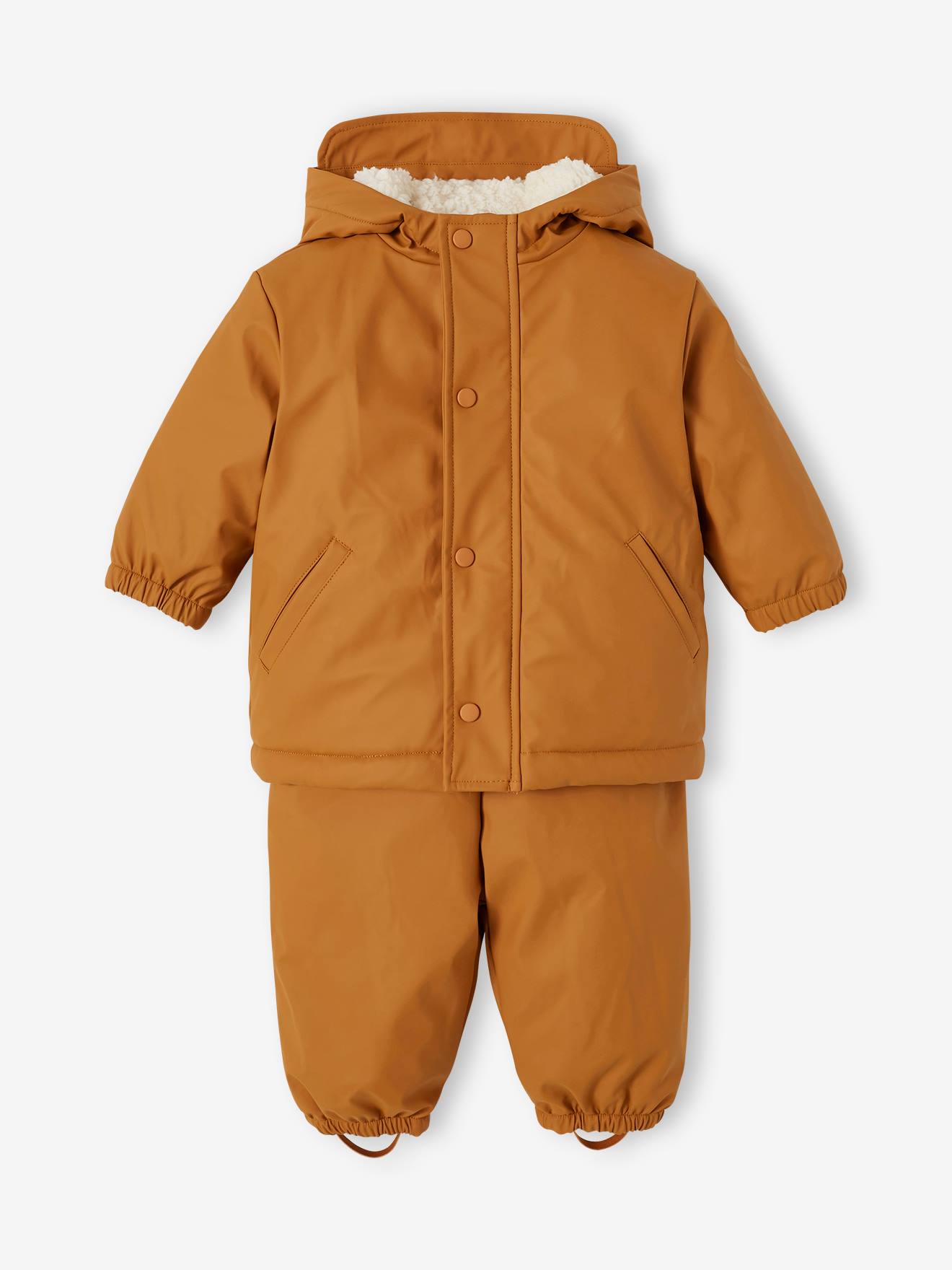 Waterproof Coat Trousers for Babies caramel