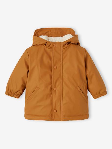 Waterproof Coat & Trousers for Babies caramel 