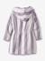 Striped Bathrobe for Children, Transat striped green+striped violet+striped yellow 