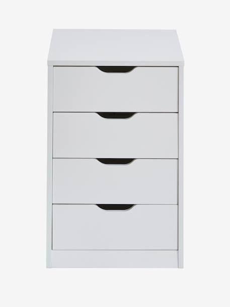 Desk Unit, 4 Drawers white 