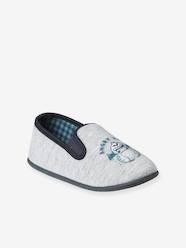 -Elasticated Slippers in Canvas for Children