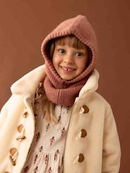 Girls-Accessories-Rib Knit Hood for Girls