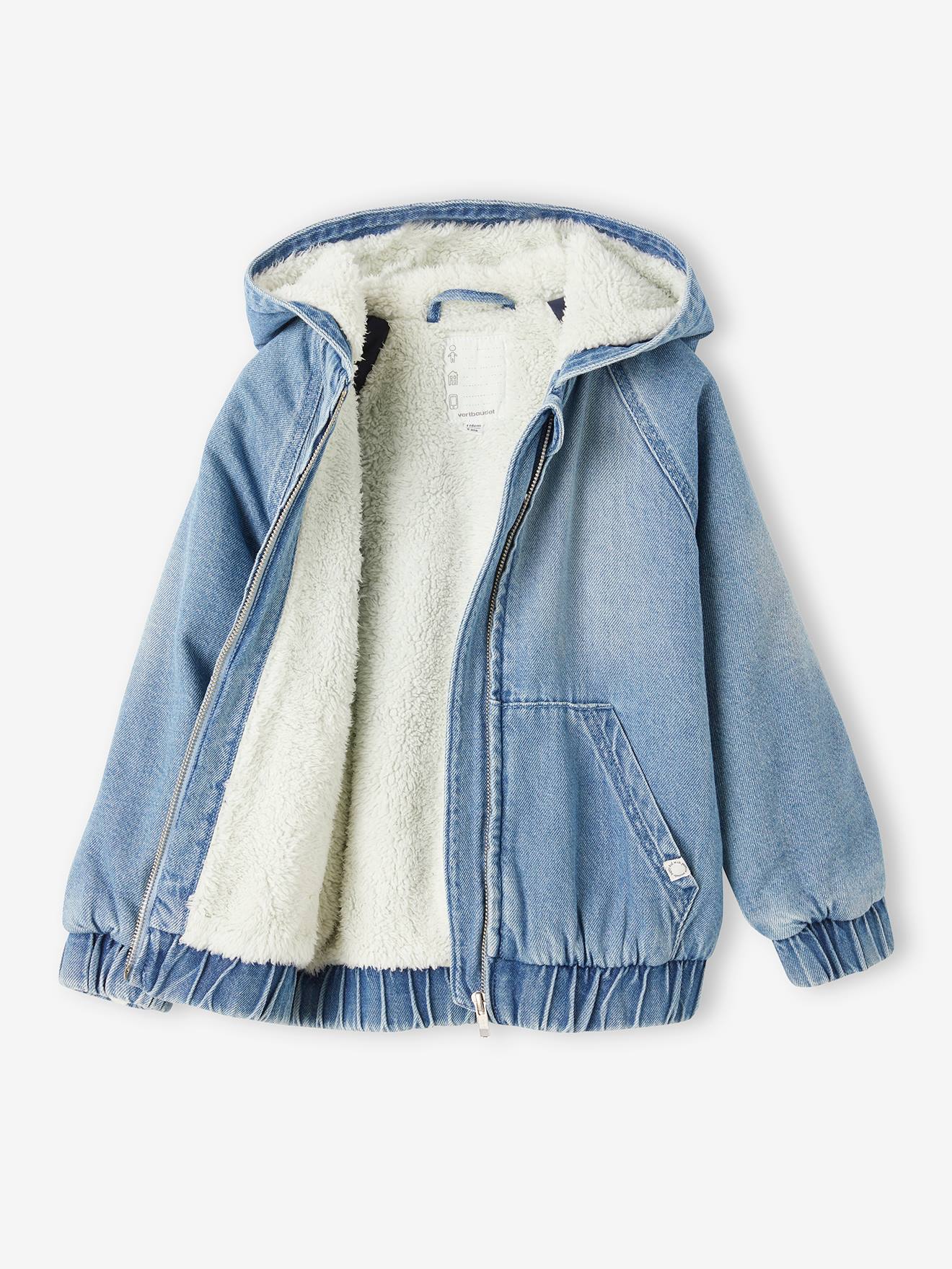 Baby blue cheap sherpa jacket