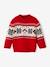 Christmas Special Jacquard Knit Jumper for Babies, Family Capsule Collection red 