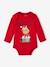 Pack of 2 Christmas Special Bodysuits for Babies red 