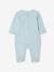 Pack of 2 Velour Sleepsuits for Babies, BASICS night blue 