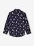 Christmas Special Printed Shirt for Boys navy blue 