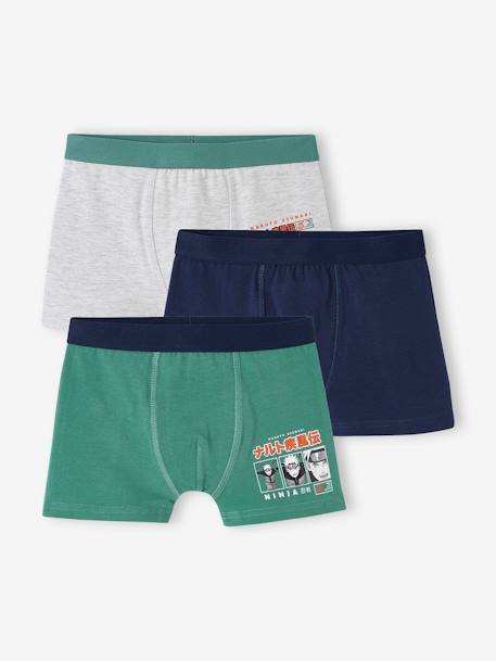 Pack of 3 Naruto Uzumaki® Boxers mint green 