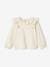 Top with Broderie Anglaise Collar & Tulle Skirt for Baby Girls ecru 