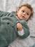 Bear Baby Sleep Bag with Removable Sleeves, GREEN FOREST Beige+ecru+sage green 