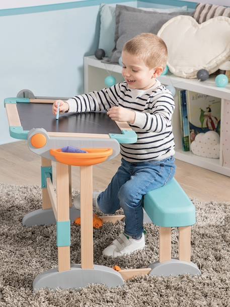 Modulo Space Desk & Seat - SMOBY blue 