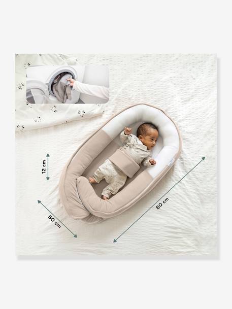 Doomoo Cocoon Progressive Baby Nest, by BABYMOOV Dark Grey+grey 