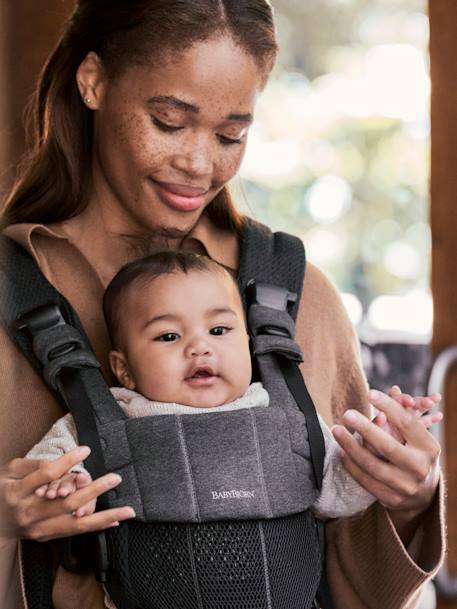 Baby Carrier Harmony by BABYBJORN black+Dark Blue+Light Grey 