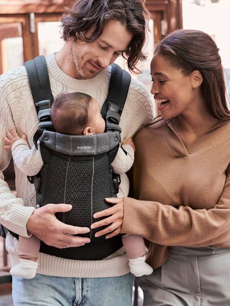 Baby Carrier Harmony by BABYBJORN black+Dark Blue+Light Grey 