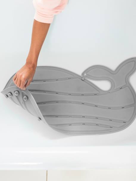 Whale Bath Mat, Moby by SKIP HOP Blue+grey 