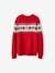 Christmas Jacquard Jumper for Adults, Family Capsule Collection fir green+red 