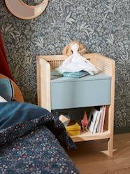 -Straw Bedside Table, Poetry