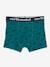 Pack of 5 Stretch Boxers for Boys, Dinosaurs Light Grey/Print 