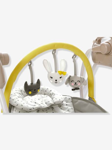 VERTBAUDET Babyswing with Toy Bar Light Grey 