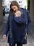 Maternity & Babywearing Coat, Maxime by ENVIE DE FRAISE navy blue 