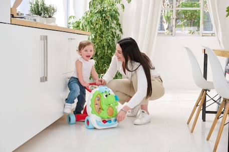 Dino First Steps Walker, ECO+ - CHICCO green 