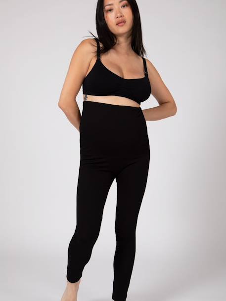 High Waist Leggings for Maternity, Eco-Friendly black 