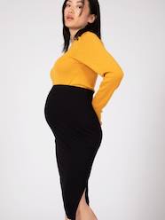 Maternity-High Waist Maternity Skirt in Jersey Knit, Cindy by ENVIE DE FRAISE