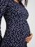 Maternity Top, Line LS by ENVIE DE FRAISE navy blue 