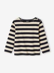 Sailor-Like Top, Long Sleeves, for Girls