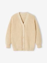 Girls-Cardigans, Jumpers & Sweatshirts-Cardigans-Long Cardigan for Girls