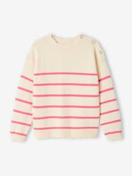 Fancy Striped Jumper for Girls