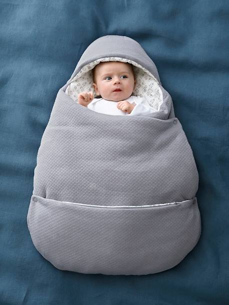 2-in-1 Adaptable Baby Nest Grey 