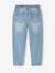 MEDIUM Hip Morphologik Mom Fit Jeans for Girls denim blue+double stone+stone 