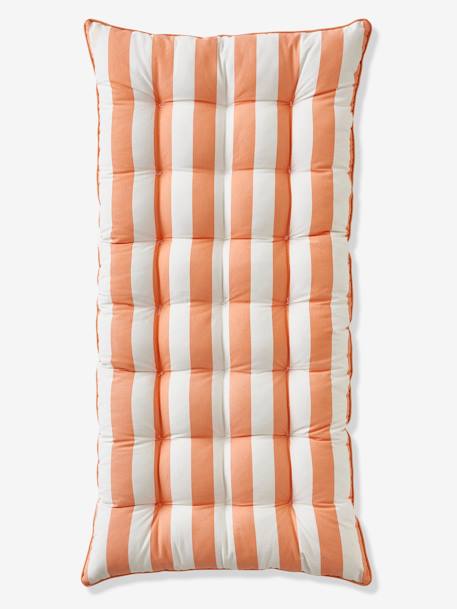 Floor Mattress, Pop Hearts & Stripes tangerine 