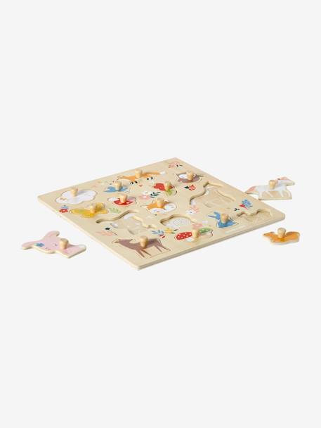 Enchanted Forest Peg Puzzle in FSC® Wood rose 