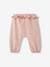 Fleece Harem-Style Trousers for Babies mauve 