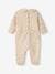 Floral Sleepsuit in Interlock Fabric for Babies ecru 