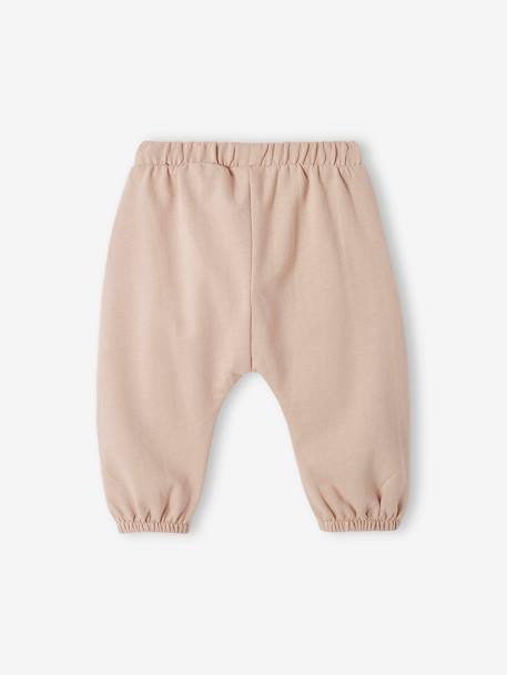 Fleece Trousers for Newborn Babies beige 