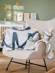 Nursery-Weekend Changing Bag with Print: La Vie est Pleine de Surprises